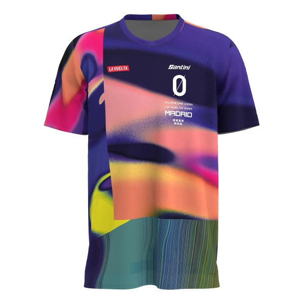Herren Vuelta Espana 2024 t-Shirt-Madrid Radtrikot De