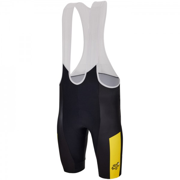 Herren Gelbe Latzhose Tour de France 2024 Radtrikot De