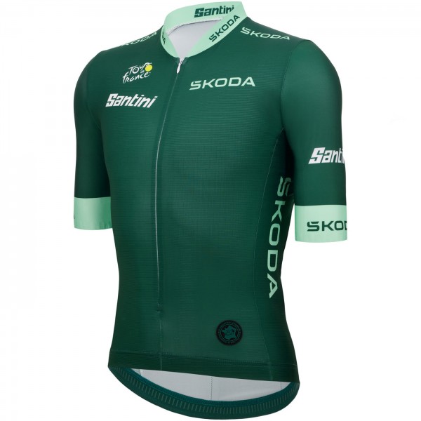 Herren Tour de France 2024 Grun trikot Radtrikot De Herren Tour de France 2024 Grun trikot Radtrikot De