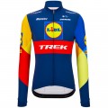 Herren Santini Lidl Trek 2024 langarm trikot Radtrikot De Herren Santini Lidl Trek 2024 langarm trikot Radtrikot De