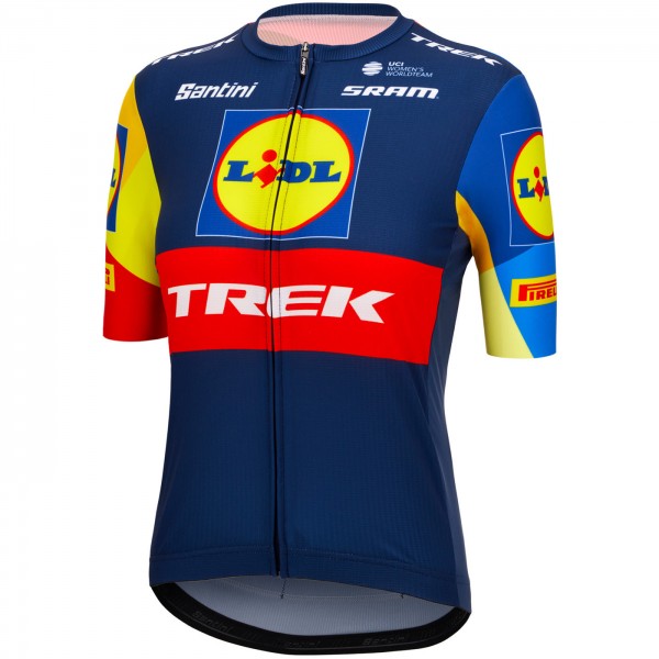 Damen Santini Lidl Trek 2024 frau trikot Radtrikot De Damen Santini Lidl Trek 2024 frau trikot Radtrikot De