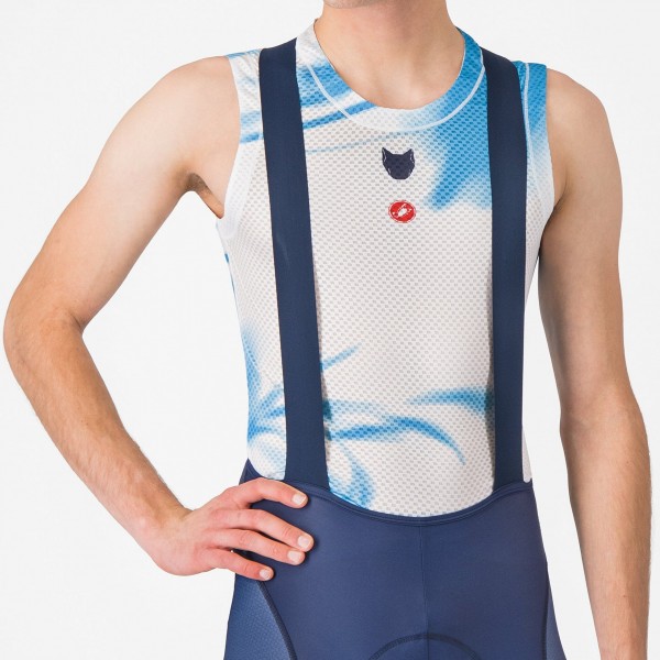 Herren Castelli Soudal Quick-Step 2025 Pro Mesh armellose trikot Radtrikot De Herren Castelli Soudal Quick-Step 2025 Pro Mesh armellose trikot Radtrikot De