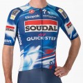 Herren Castelli Soudal Quick-Step 2025 Aero Race 8S trikot Radtrikot De Herren Castelli Soudal Quick-Step 2025 Aero Race 8S trikot Radtrikot De