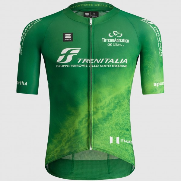 Herren Sportful Tirreno Adriatico 2025 trikot-Grun Radtrikot De