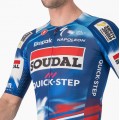 Herren Castelli Soudal Quick-Step 2025 Aero Race 8S trikot Radtrikot De Herren Castelli Soudal Quick-Step 2025 Aero Race 8S trikot Radtrikot De