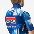 Herren Castelli Soudal Quick-Step 2025 Pro Light Wind weste Radtrikot De