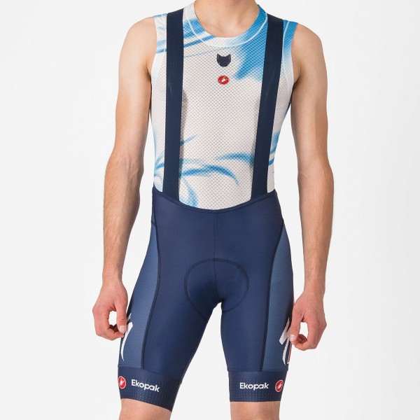 Herren Castelli Soudal Quick-Step 2024 Competizione kurz tragerhose Radtrikot De