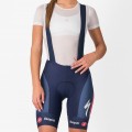 Damen Castelli Soudal Quick-Step 2025 Competizione 2 DT frau kurz tragerhose Radtrikot De