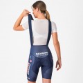 Damen Castelli Soudal Quick-Step 2025 Competizione 2 DT frau kurz tragerhose Radtrikot De