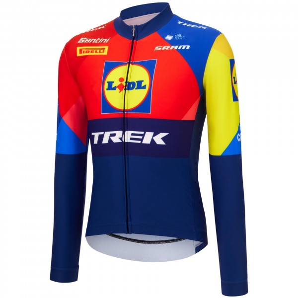 Herren Santini Lidl Trek 2025 langarm trikot Radtrikot De