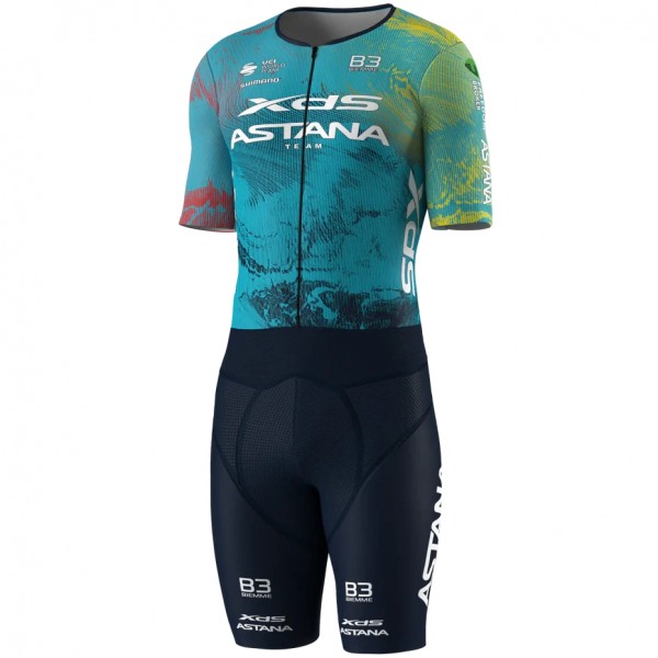 Herren Biemme XDS Astana 2025 einteiler Radtrikot De