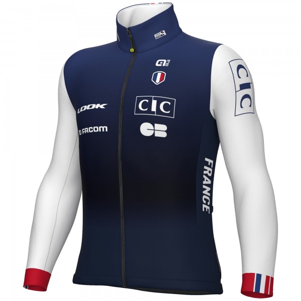 Herren Ale Französische Nationalmannschaft 2025 jacke Radtrikot De
