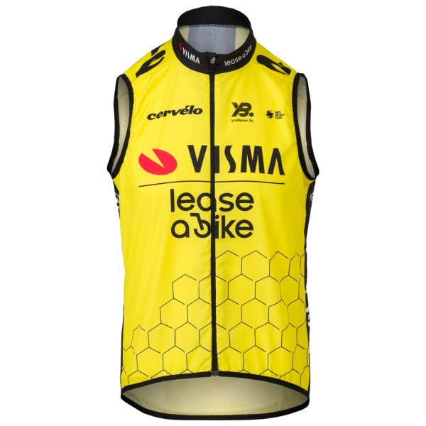 Herren Team Visma Lease a bike 2025 Wind weste Radtrikot De