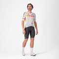 Herren Weiße Trikot Giro d'Italia 2025 Race 8S Radtrikot De Herren Weiße Trikot Giro d'Italia 2025 Race 8S Radtrikot De