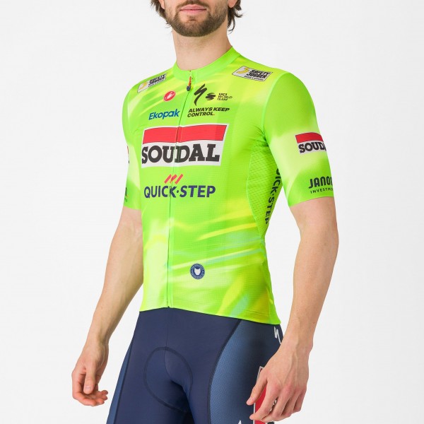 Herren Castelli Soudal Quick-Step 2025 Competizione 3 trikot-Visibility 25 Radtrikot De