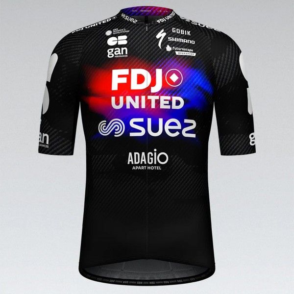 Herren Gobik Fdj Suez 2025 Odyssey trikot-TDF Radtrikot De