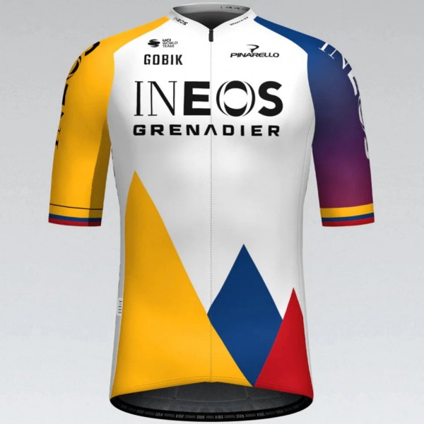 Herren Gobik Ineos Grenadiers 2025 Odyssey trikot-Colombia Radtrikot De