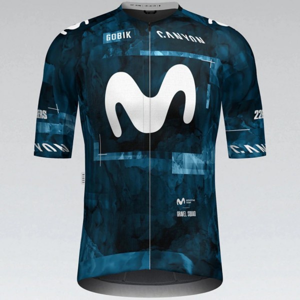 Herren Gobik Movistar Team Gravel Squad 2025 Cx Pro 4.0 trikot Radtrikot De