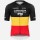 Herren Hiru Orbea Factory Team 2025 Core trikot-Belgischer Meister Radtrikot De