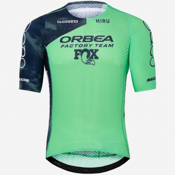 Herren Hiru Orbea Factory Team 2025 Lab Race Zipless trikot Radtrikot De