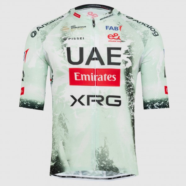 Herren UAE Team Emirates 2025 Pissei Magistrale Ultra trikot-Tour de France Radtrikot De