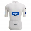 Herren Santini Weiß Tour de France 2025 Fan Linie trikot Radtrikot De