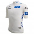 Herren Santini Weiß Tour de France 2025 Fan Linie trikot Radtrikot De