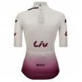 Damen Weiße frau trikot Tour de France 2025 Fan Line Radtrikot De