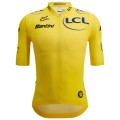 Herren Gelbes Trikot Tour de France 2025 Offiziell Radtrikot De