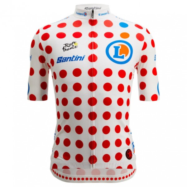 Herren Pois Trikot Tour de France 2025 Fan Line Radtrikot De