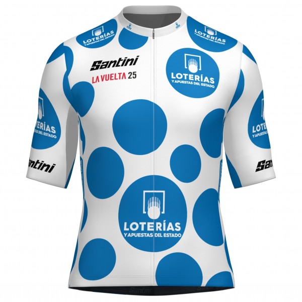 Herren Santini Pois Vuelta Espana 2025 trikot Radtrikot De
