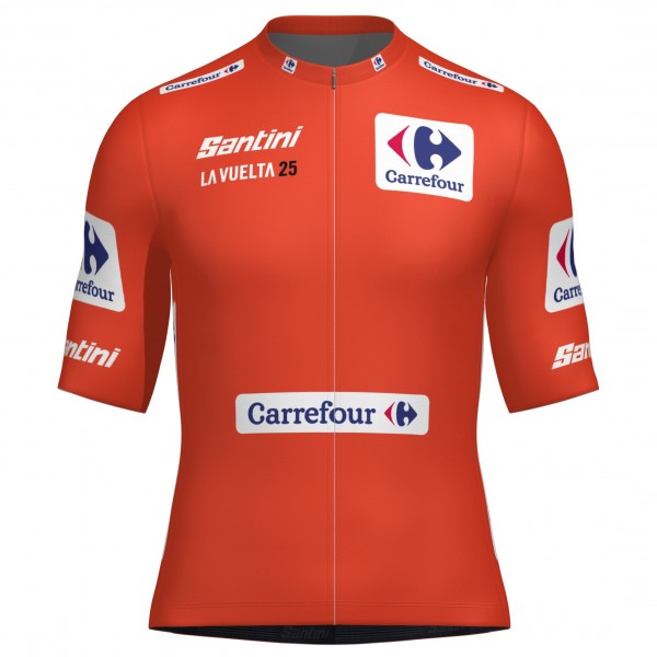 Herren Santini Rot Vuelta Espana 2025 trikot Radtrikot De