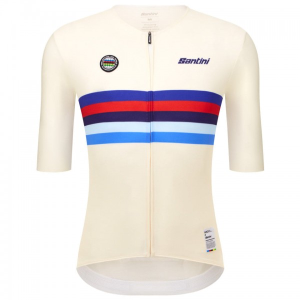 Herren Santini UCI Weltmeister 2025 trikot-Großbritannien Radtrikot De