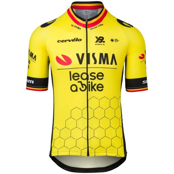 Herren Team Visma Lease a bike 2025 trikot-Wout Van Aert Radtrikot De