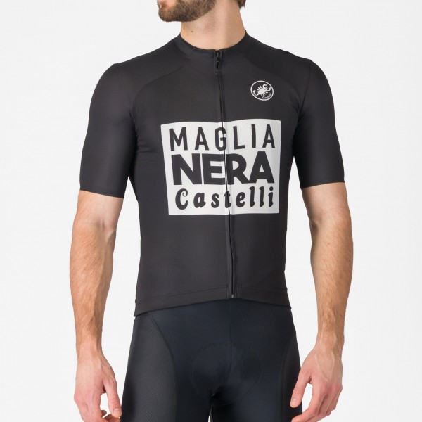 Herren Vintage Trikot Giro d'Italia 2025-Schwarz Radtrikot De