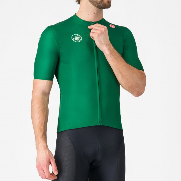 Herren Vintage Trikot Giro d'Italia 2025-Grun Radtrikot De