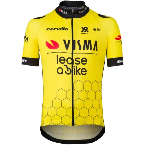 Herren Team Visma Lease a bike 2025 trikot Radtrikot De