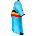 Damen Bioracer Belgischen Nationalen 2025 Icon Classic frau trikot Radtrikot De Damen Bioracer Belgischen Nationalen 2025 Icon Classic frau trikot Radtrikot De