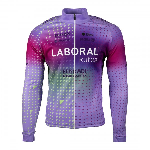 Herren Agu Laboral Kutxa-Fondacion Euskadi 2025 langarmtrikot Radtrikot De