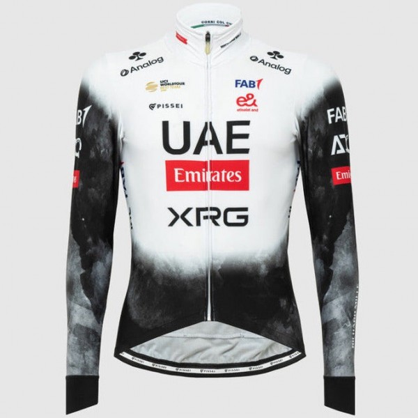 Herren UAE Team Emirates 2025 Pissei langarmtrikot Radtrikot De