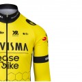 Herren Team Visma Lease a bike 2025 langarm trikot Radtrikot De