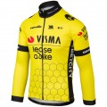 Herren Team Visma Lease a bike 2025 langarm trikot Radtrikot De
