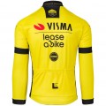 Herren Team Visma Lease a bike 2025 langarm trikot Radtrikot De