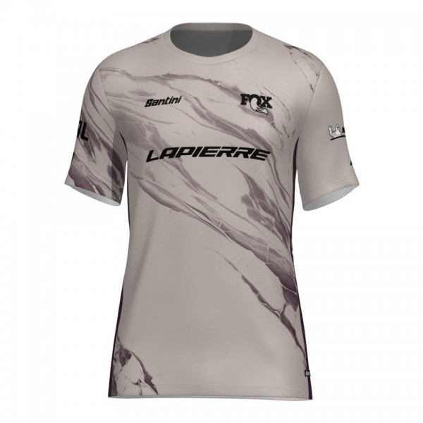 Herren Team Lapierre 2025 Santini mtb trikot Radtrikot De