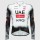 Herren UAE Team Emirates 2025 Primapelle Pissei langarmtrikot Radtrikot De