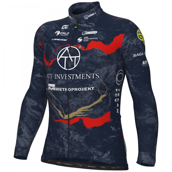 Herren Ale ATT Investments 2025 langarmtrikot Radtrikot De