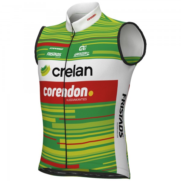 Herren Ale Crelan Corendon 2025 weste Radtrikot De