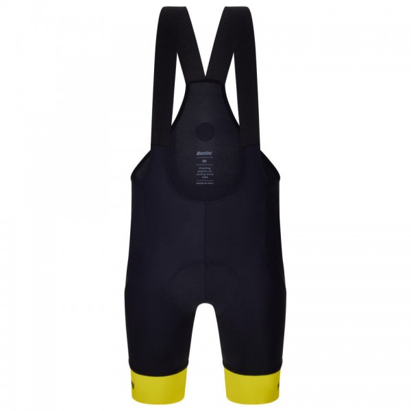 Herren Santini Gelb Tour de France tragerhose 2025 Radtrikot De