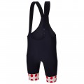 Herren Santini Pois Tour de France tragerhose 2025 Radtrikot De