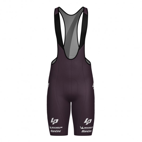 Herren Team Lapierre 2025 Santini tragerhose-Bordeaux Radtrikot De Herren Team Lapierre 2025 Santini tragerhose-Bordeaux Radtrikot De